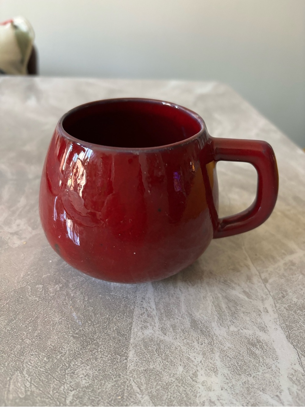CCC Canada pottery Red Mug